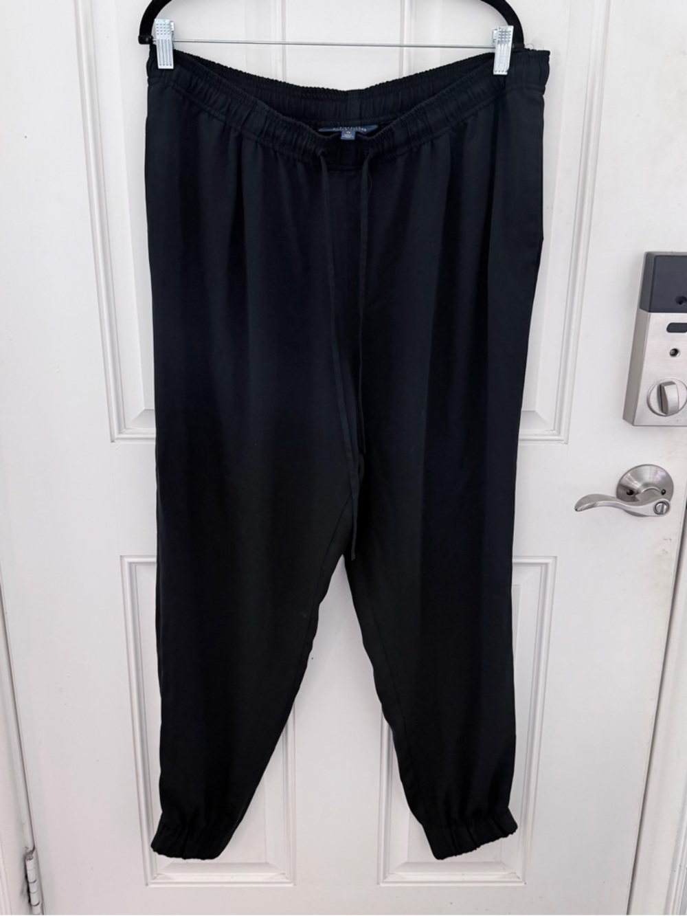 Polo Ralph Lauren Joggers XL | Black Tapered Dressy Lightweight